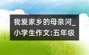 我愛家鄉(xiāng)的母親河_小學(xué)生作文:五年級(jí)