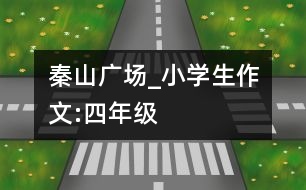 秦山廣場_小學(xué)生作文:四年級