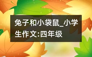 兔子和小袋鼠_小學生作文:四年級