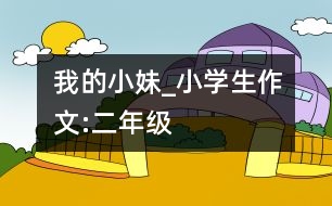 我的小妹_小學(xué)生作文:二年級