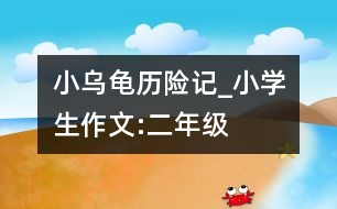 小烏龜歷險記_小學生作文:二年級