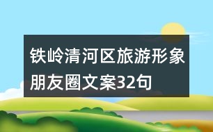 鐵嶺清河區(qū)旅游形象朋友圈文案32句