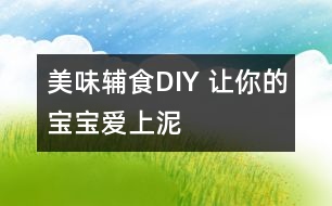 美味輔食DIY 讓你的寶寶愛上“泥”