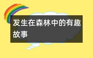 發(fā)生在森林中的有趣故事