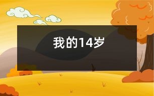 我的14歲