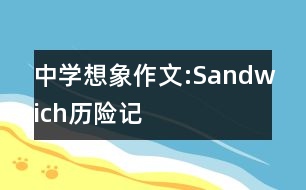 中學(xué)想象作文:“Sandwich”歷險(xiǎn)記