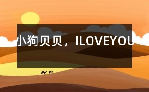 小狗貝貝，ILOVEYOU