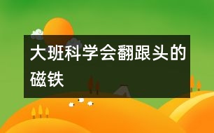 大班科學(xué)：會(huì)翻跟頭的磁鐵