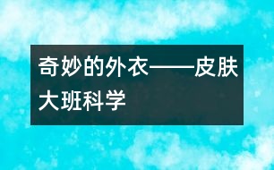 奇妙的外衣――皮膚”（大班科學(xué)）