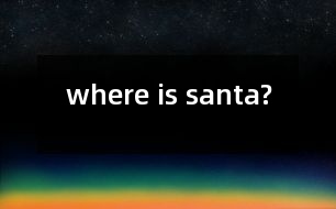 where is santa?