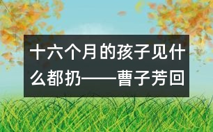 十六個(gè)月的孩子見(jiàn)什么都扔――曹子芳回答