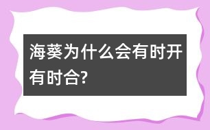 ?？麨槭裁磿?huì)有時(shí)開有時(shí)合?