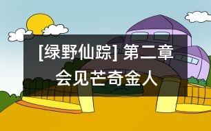 [綠野仙蹤] 第二章　會見芒奇金人